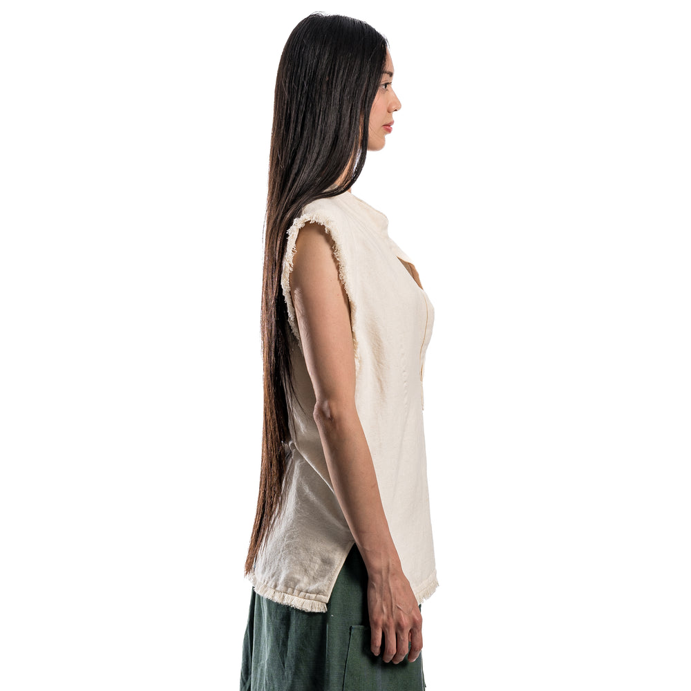 Blusón cuello en V