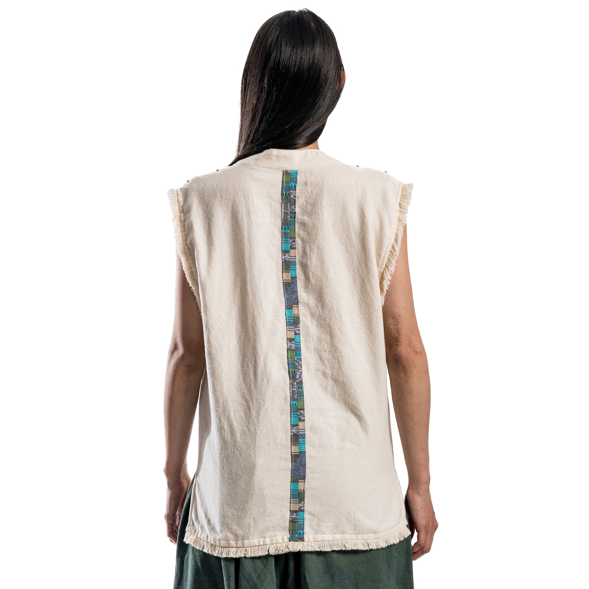 Blusón cuello en V